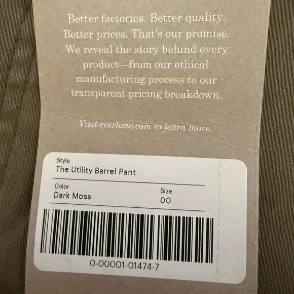 Everlane The Utility Barrel Pants - Picture 5 of 7